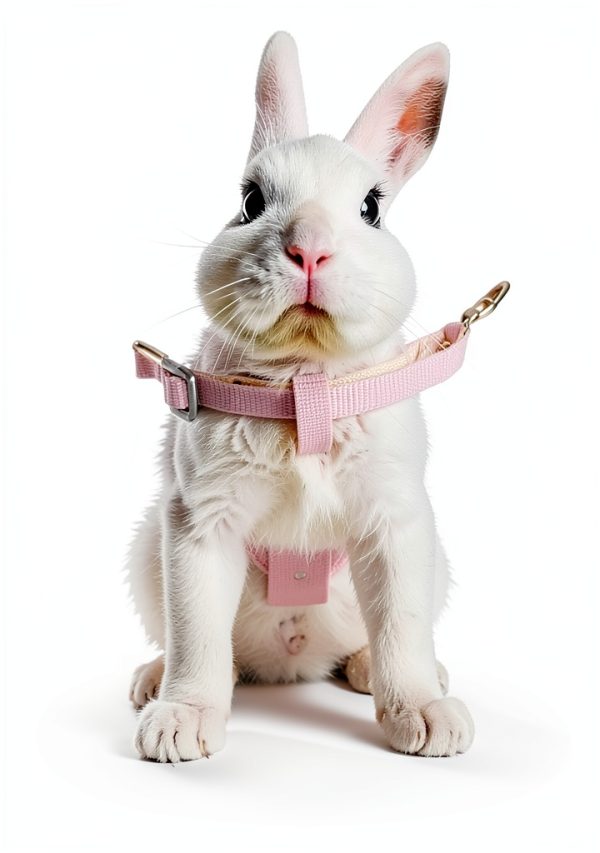 Copfeu Rabbit Harness Leash Nylon Small Pet Outdoor-2