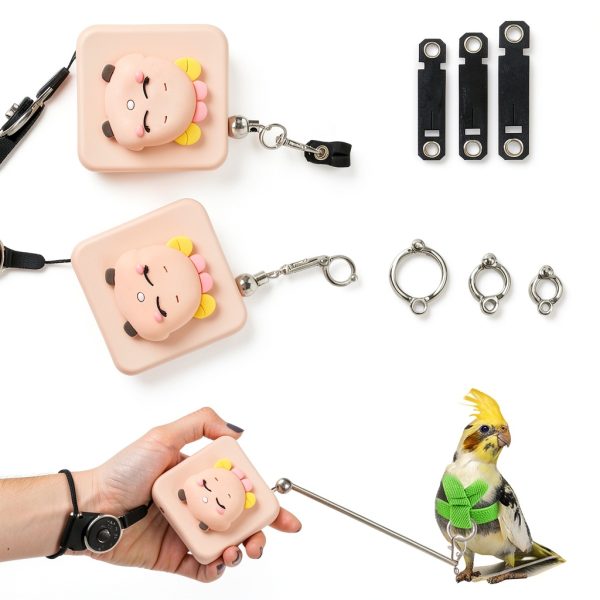 DANGONGLI Bird Leash Retractable Parrot Training Tool 20FT-2