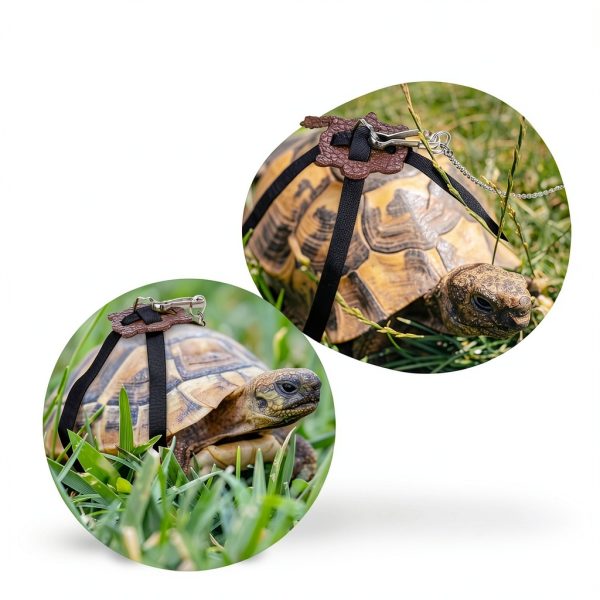 Berlune Turtle Leash Harness Adjustable Reptile Pet Supplies-5