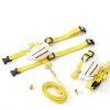 SilTriangle Duck Harness Leash Adjustable Nylon Bee Design-6