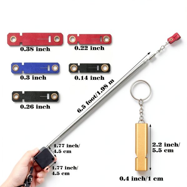 Dansydaisy Bird Leash Auto Retractable Stainless Steel-1