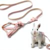 Copfeu Rabbit Harness Leash Nylon Small Pet Outdoor-0