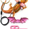 Fampery Dinosaur Leash Harness Adjustable Reptile Pet-0