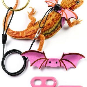 Fampery Dinosaur Leash Harness Adjustable Reptile Pet-0
