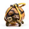 FORZENA Turtle Leash Soft Leather Adjustable Small Pet-3