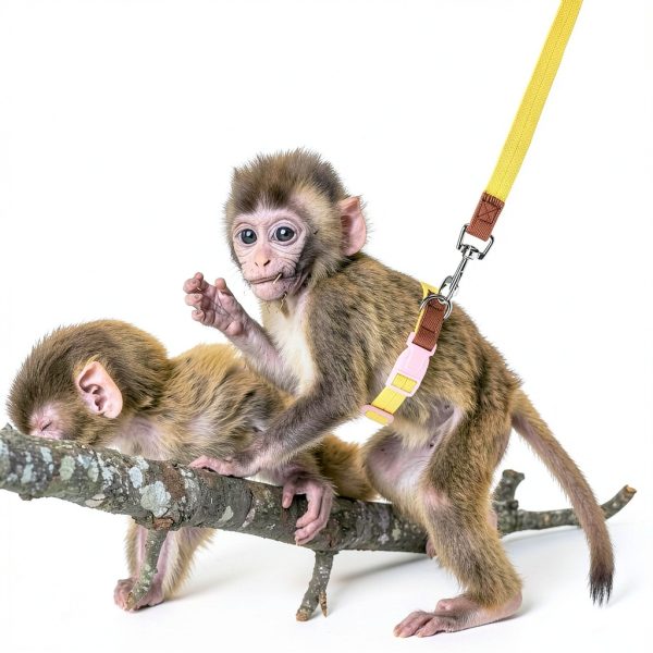 Marmoset Leash SoeKoa Soft Cotton Design Small Pet Safety-6