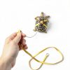 FORZENA Turtle Leash Soft Leather Adjustable Small Pet-4