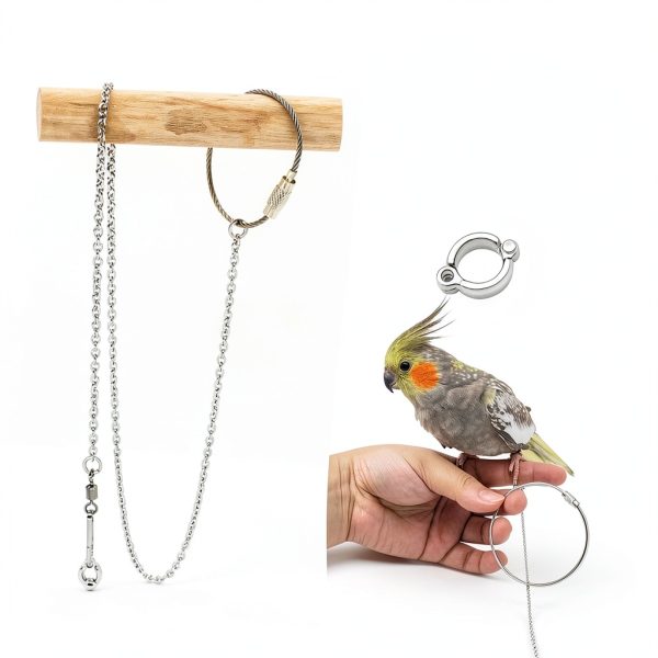 Bird Anklet Ring PERSELOSO Stainless Steel Safe Fit-7