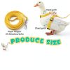SilTriangle Duck Harness Leash Adjustable Nylon Bee Design-1