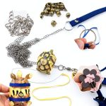 FORZENA Turtle Leash Adjustable Leather Pet Safety Outdoor-0