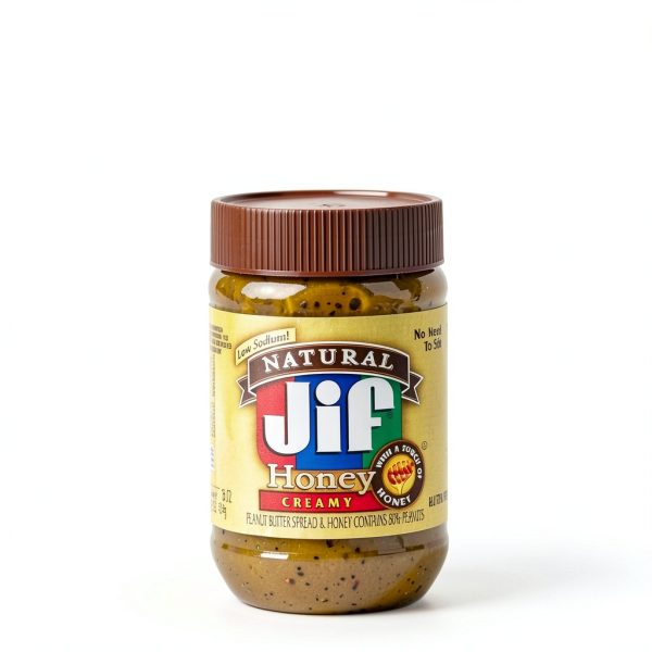 Jif Natural Creamy Peanut Butter with Honey 16 Ounce Jar-5