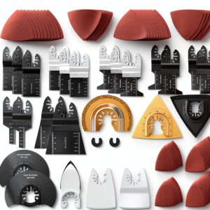 Oscillating Tool Blades 87pcs Set Protoiya High Carbon Steel Kit-0