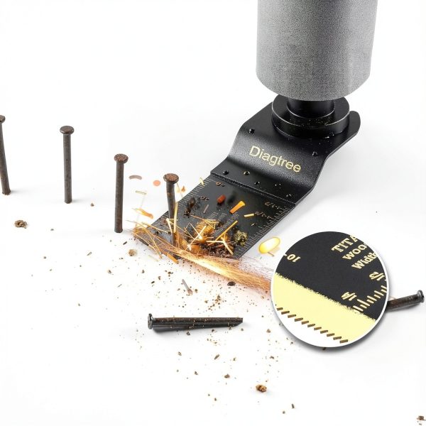 Oscillating Saw Blades Diagtree Titanium 115PCS Multi-Material Kit-1