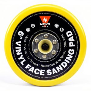NEIKO 30262A 6" Sanding Pad with Vinyl PSA Backing for Orbital Sanders-0