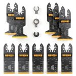 Titanium Oscillating Saw Blades 10PCS Universal Multitool – WUUOOD-0