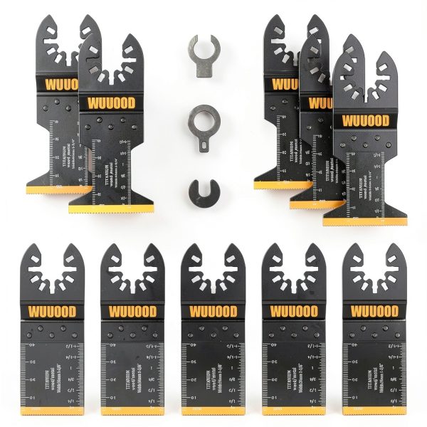 Titanium Oscillating Saw Blades 10PCS Universal Multitool – WUUOOD-0