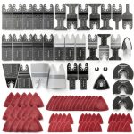 Oscillating Tool Blades 96Pack CaRoller Multitool Kit-0