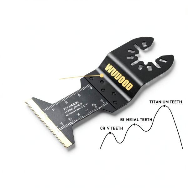 Titanium Oscillating Saw Blades 10PCS Universal Multitool – WUUOOD-2