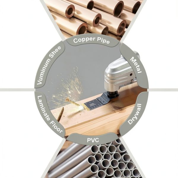 Oscillating Saw Blades Diagtree Titanium 115PCS Multi-Material Kit-3