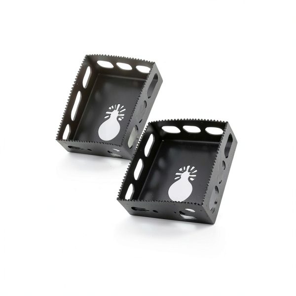 Drywall Outlet Cutter 2 PCS OYSSTA Square Slot Stainless Steel Black-5