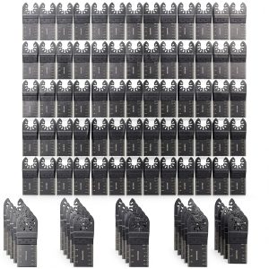 Oscillating Saw Blades MinCHI257 100-Piece Kit Alloy Steel-0