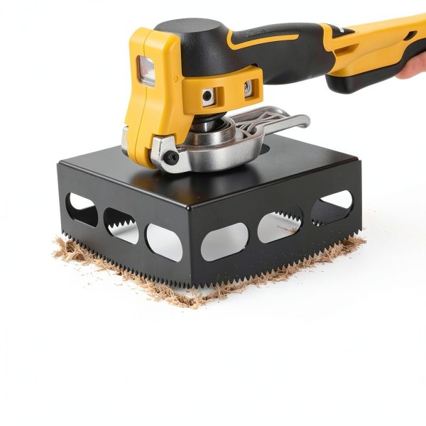 Drywall Outlet Cutter 2 PCS OYSSTA Square Slot Stainless Steel Black-1