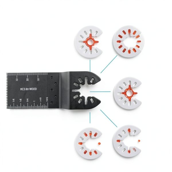 Oscillating Saw Blades MinCHI257 100-Piece Kit Alloy Steel-2